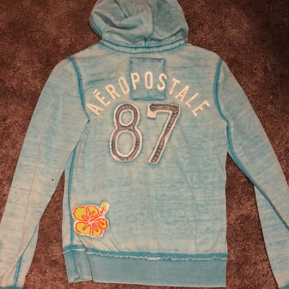 blue zip up - Picture 4 of 4